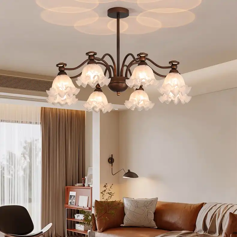 Lampu gantung bergaya aula Prancis